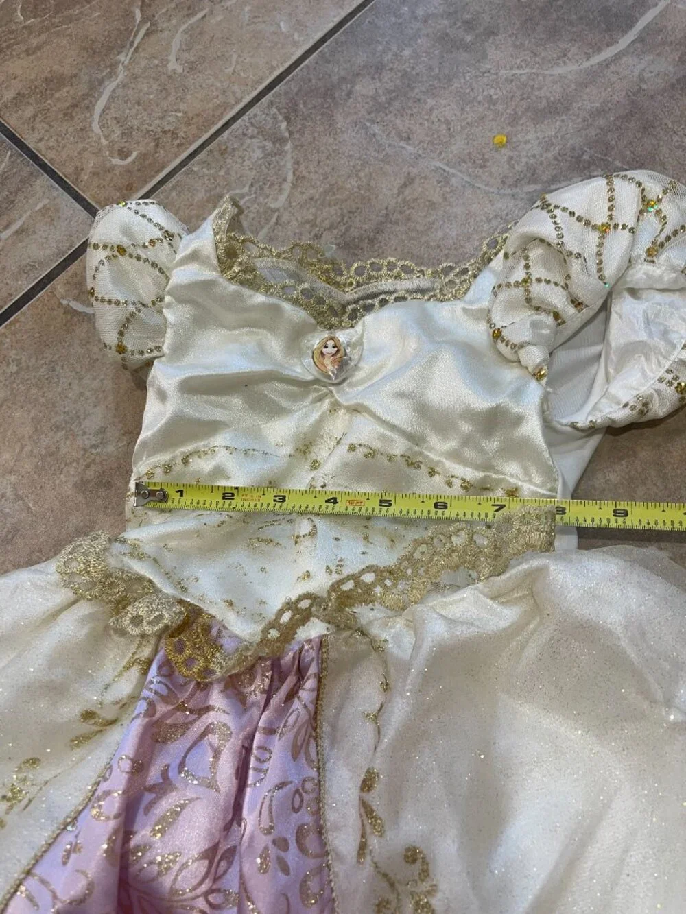 Disney Store 2012 Rapunzel Tangled Ever After Wedding Dress Costume 2/3